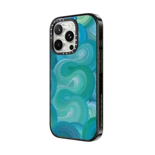 Rough Waters | iPhone 16 Pro Max / Impact Case MagSafe Compatible / Black | Image 2
