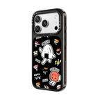 Onigiri&Umeboshi with Sushi by FURIIRAKUN | iPhone 18 Pro Max / Impact Case MagSafe Compatible - Glossy / Glossy Black | Image 2