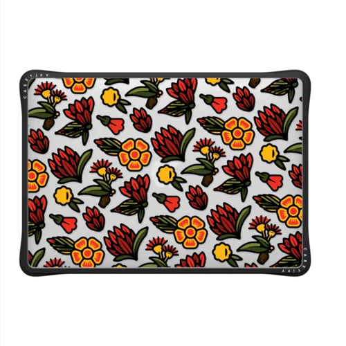 Wild Flowers by Chris Costa | MacBook Air 13-inch (M1 / Intel) / MacBook Impact Case / Black | Image 2