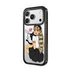 GIVE ME LOVE BY DAHYE | iPhone 17 Pro Max / Impact Case MagSafe Compatible / Black | Image 2