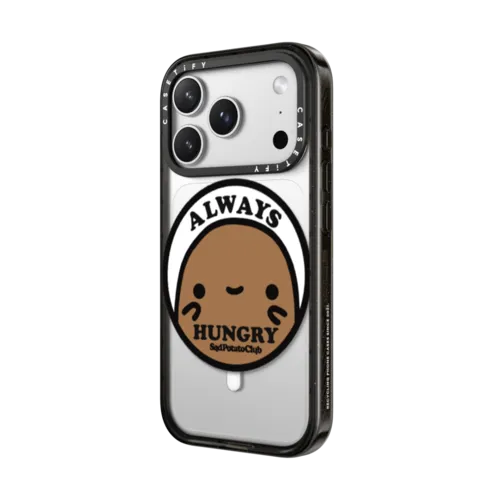 always hungry | iPhone 17 Pro Max / Impact Case MagSafe Compatible / Black | Image 2