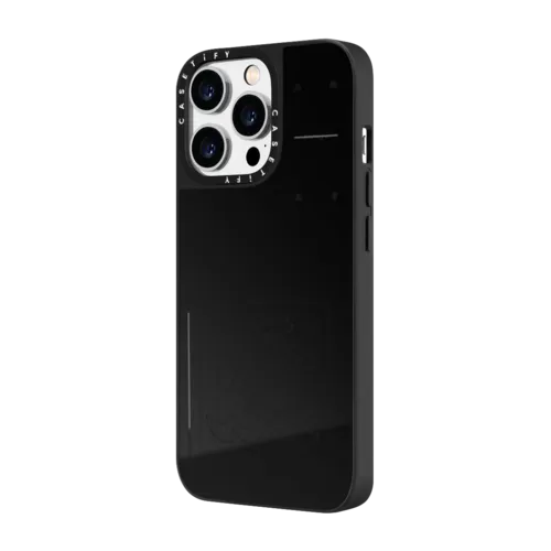 Love | iPhone 14 Pro Max / Mirror Case MagSafe Compatible / Black on Black | Image 2