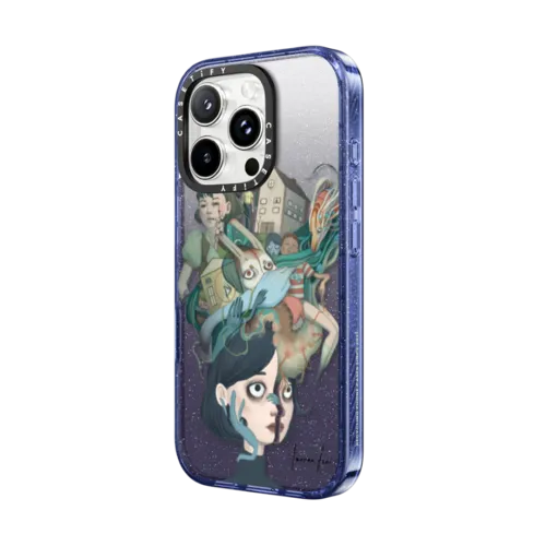 Unreal inc. | iPhone 16 Pro Max / Impact Case MagSafe Compatible / Glitter Indigo | Image 2