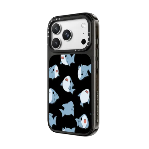 Normal Leonarudo pattern | iPhone 18 Pro Max / Impact Case MagSafe Compatible - Glossy / Glossy Black | Image 2