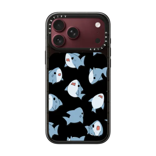 Normal Leonarudo pattern | iPhone 18 Pro Max / Impact Case MagSafe Compatible - Glossy / Glossy Black | Image 1