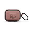 Simple Leonarudo black | AirPods Pro 2 / Earbuds Bounce Case / Matte Dusty Rose | Image 1