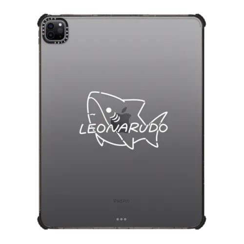 Simple Leonarudo | iPad Pro 12.9-inch (5th/6th gen) / iPad Impact Case / Black | Image 1