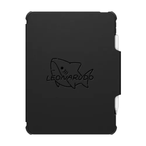 Simple Leonarudo Black | iPad Pro 12.9-inch (5th/6th gen) / iPad Impact Folio Case / Black | Image 1