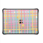 Gingham by Laura Jane Illustrations | MacBook Pro 14-inch (M1 - M5) / MacBook Impact Case / Black | Image 2