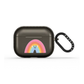 Rainbow by Laura Jane Illustrations | AirPods Pro 3 / Earbuds Impact Case / Black | Image 1