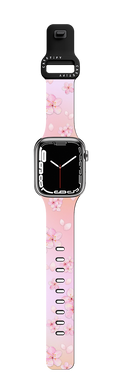 SAKURA CHERRY SATURDAY | Apple Watch Series 7-9 (45mm) / Impact Band / Black | Image 1