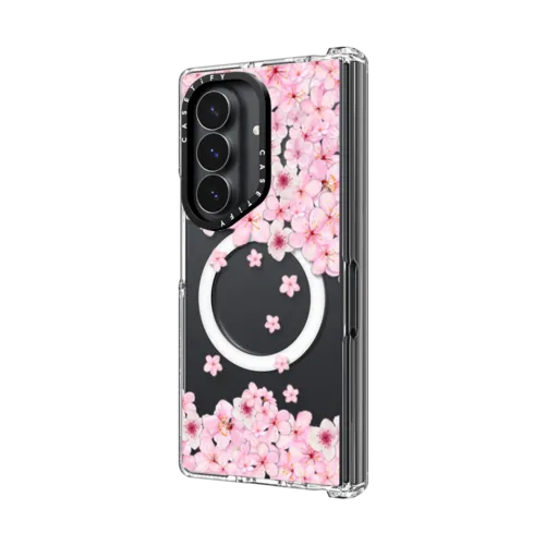 SAKURA CHERRY SATURDAY | Galaxy Z Fold8 Ultra / Impact Clear Magnetic Case / Clear | Image 2