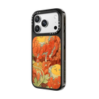 Red Chrysanthemum | iPhone 18 Pro Max / Impact Case MagSafe Compatible - Glossy / Glossy Black | Image 2
