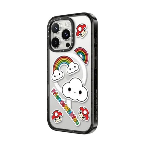 FriendsWithYou Sticker Pack | iPhone 16 Pro Max / Impact Case MagSafe Compatible / Black | Image 2