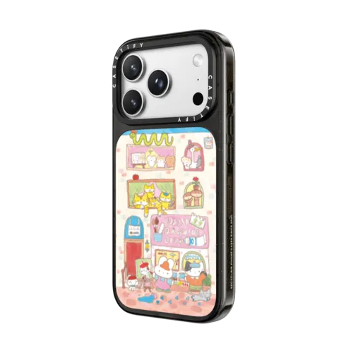 DAISY DRAWING CLUB | iPhone 18 Pro Max / Impact Case MagSafe Compatible - Glossy / Glossy Black | Image 2