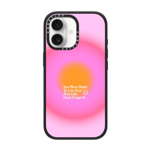 Made To Live Your Best Life | iPhone 17 / Impact Case MagSafe Compatible / Matte Black | Image 1