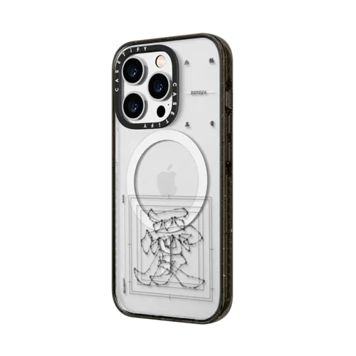 Love | iPhone 14 Pro Max / Impact Case MagSafe Compatible / Black | Image 2