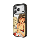 PEARL NECKLACE BY DAHYE | iPhone 17 Pro Max / Impact Case MagSafe Compatible / Black | Image 2