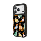 Checkered Puppy Pack | iPhone 18 Pro Max / Impact Case MagSafe Compatible - Glossy / Glossy Black | Image 2
