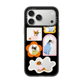 Checkered Mutts & Mirrors | iPhone 17 Pro Max / Impact Case MagSafe Compatible / Black | Image 1
