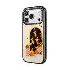 Checkered Dachshund Mirror | iPhone 17 Pro / Impact Case MagSafe Compatible / Tortoiseshell | Image 2