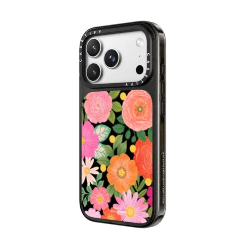 Flower Child | iPhone 18 Pro Max / Impact Case MagSafe Compatible - Glossy / Glossy Black | Image 2