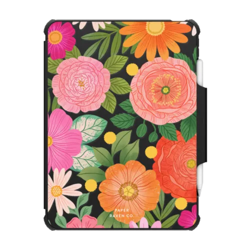 Flower Child | iPad Pro 11-inch (3rd/4th gen) / iPad Impact Folio Case / Black | Image 1