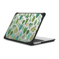 Tropical Leaves | MacBook Pro 14-inch (M1 - M5) / MacBook Bounce Case / Black | Image 1