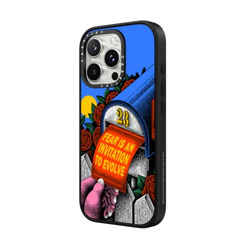 Fear by Jake Foreman | iPhone 16 Pro Max / Impact Case MagSafe Compatible / Matte Black | Image 2