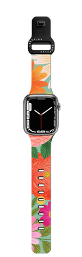 Flower Child | Apple Watch Series 7-9 (45mm) / Impact Band / Black | Image 1