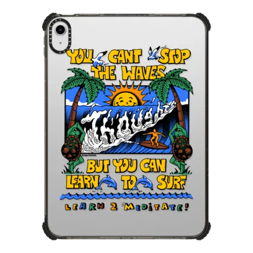 Meditate by Jake Foreman | iPad 10.9-inch (10th gen) / iPad Impact Case / Black | Image 1