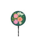 Luna Moth Garden |   / PowerThru Magnetic Wireless Charger MagSafe Compatible / Black | Image 1