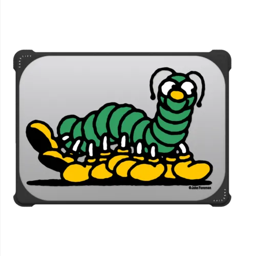 Caterpillar by Jake Foreman | MacBook Pro 14-inch (M1 - M5) / MacBook Bounce Case / Black | Image 2