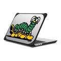 Caterpillar by Jake Foreman | MacBook Pro 14-inch (M1 - M5) / MacBook Bounce Case / Black | Image 1