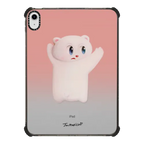 Hug me! | iPad 10.9-inch (10th gen) / iPad Impact Case / Black | Image 1