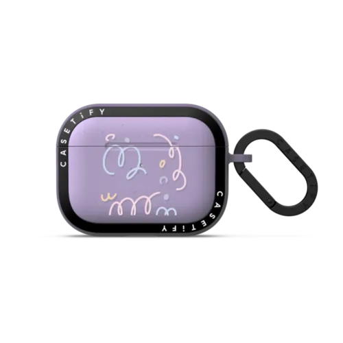 Sprinkles by Sebastian Sochan | AirPods Pro 3 / Earbuds Bounce Case / Matte Lavender | Image 1