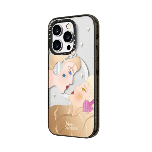 Electric Kiss | iPhone 14 Pro Max / Impact Case MagSafe Compatible / Black | Image 2