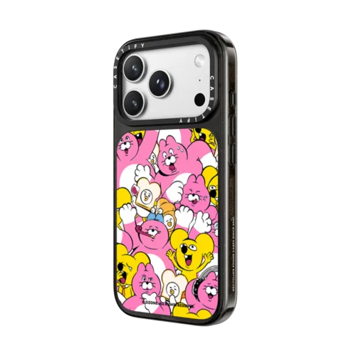 LARGE FAMILY | iPhone 18 Pro Max / Impact Case MagSafe Compatible - Glossy / Glossy Black | Image 2