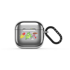 Chemistry of Love | AirPods 4 & 5 / Earbuds Mirror Case / Silver | Image 1