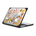 Dogs | MacBook Pro 14-inch (M1 - M5) / MacBook Bounce Case / Black | Image 1