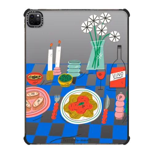 Spaghetti | iPad Pro 12.9-inch (5th/6th gen) / iPad Impact Case / Black | Image 1