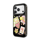 DAISY LOVES TULIP | iPhone 18 Pro Max / Impact Case MagSafe Compatible - Glossy / Glossy Black | Image 2