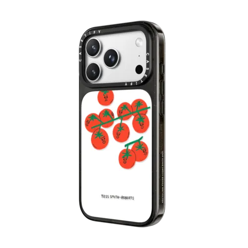 Cherry Tomatoes | iPhone 18 Pro Max / Impact Case MagSafe Compatible - Glossy / Glossy Black | Image 2