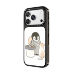 With a Cat | iPhone 18 Pro Max / Impact Case MagSafe Compatible - Glossy / Glossy Black | Image 2