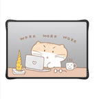 WORK WORK WORK HAMSTER | MacBook Pro 14-inch (M1 - M5) / MacBook Impact Case / Black | Image 2
