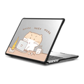 WORK WORK WORK HAMSTER | MacBook Pro 14-inch (M1 - M5) / MacBook Impact Case / Black | Image 1