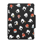 Onigiri&Umeboshi Day to day by FURIIRAKUN | iPad Pro 12.9-inch (5th/6th gen) / iPad Impact Folio Case / Black | Image 1