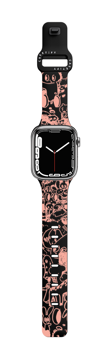 In My Head | Apple Watch Series 7-9 (45mm) / Impact Band / Black | Image 1