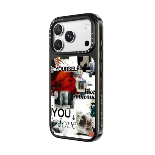 Real Talk By Malavika Natesh | iPhone 18 Pro Max / Impact Case MagSafe Compatible - Glossy / Glossy Black | Image 2