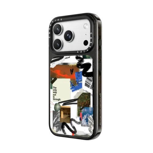 Through With It By Malavika Natesh | iPhone 18 Pro / Impact Case MagSafe Compatible - Glossy / Glossy Black | Image 2